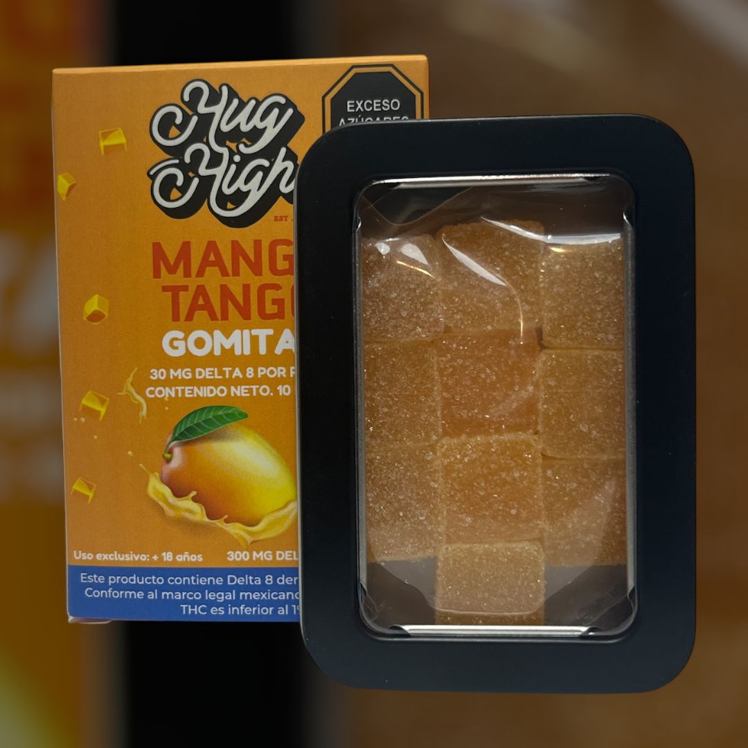 MANGO TANGO | GOMITAS CON DELTA-8 THC (30 MG C/U) | HUG HIGH