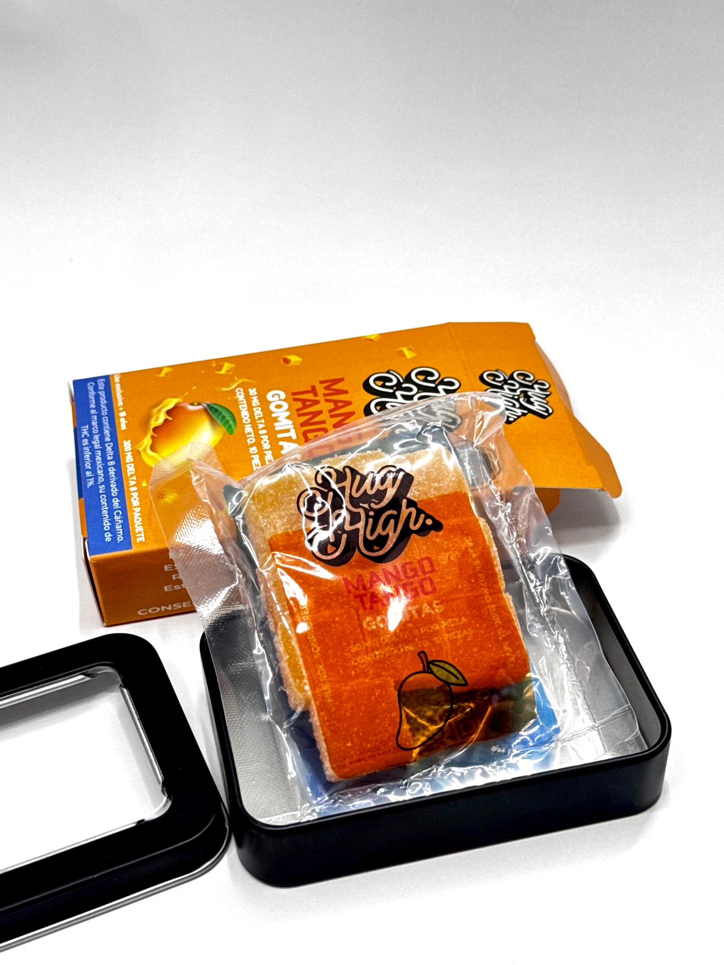 MANGO TANGO | GOMITAS CON DELTA-8 THC (30 MG C/U) | HUG HIGH
