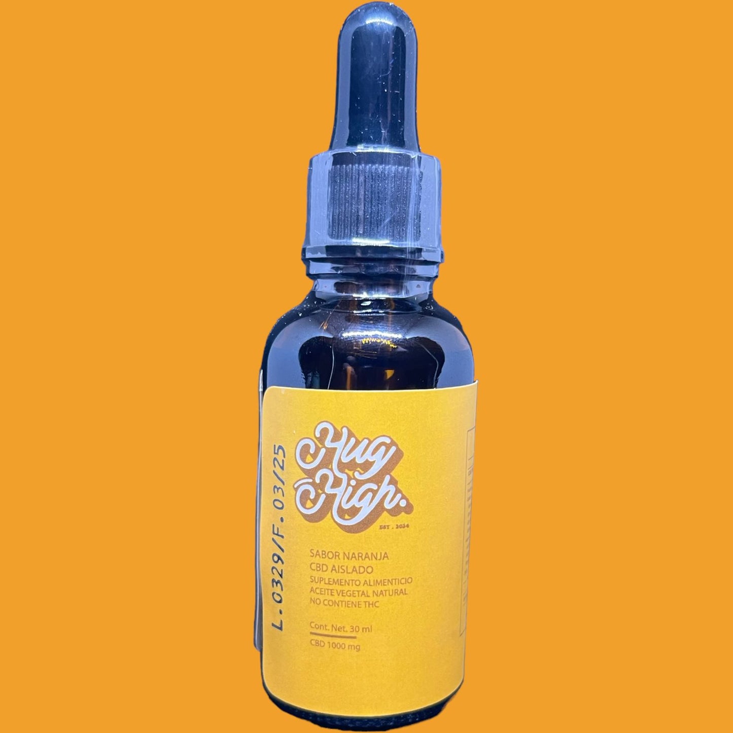 Gotero 30 ml con 1000 MG de CBD sabor Naranja