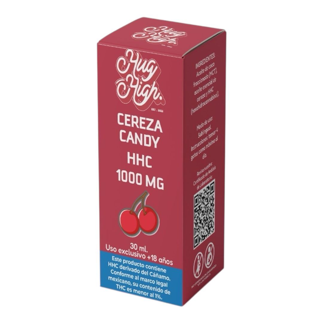 CEREZA CANDY | GOTERO 30 ML 1000 MG HHC | HUG HIGH