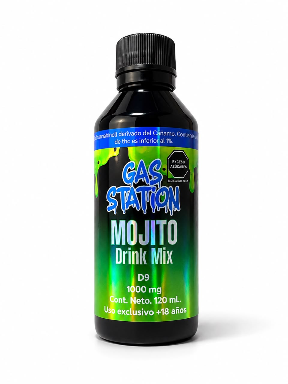 Mojito Drink Mix | D9 1000 mg | 120 ml | GAS STATION