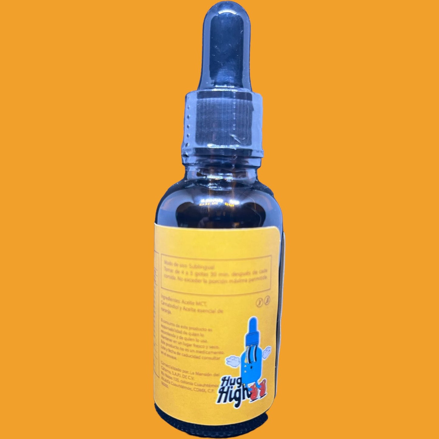 Gotero 30 ml con 1000 MG de CBD sabor Naranja