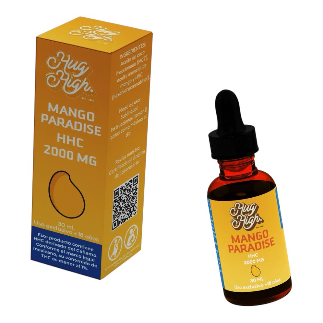 MANGO PARADISE | GOTERO 2000 MG HHC | HUG HIGH