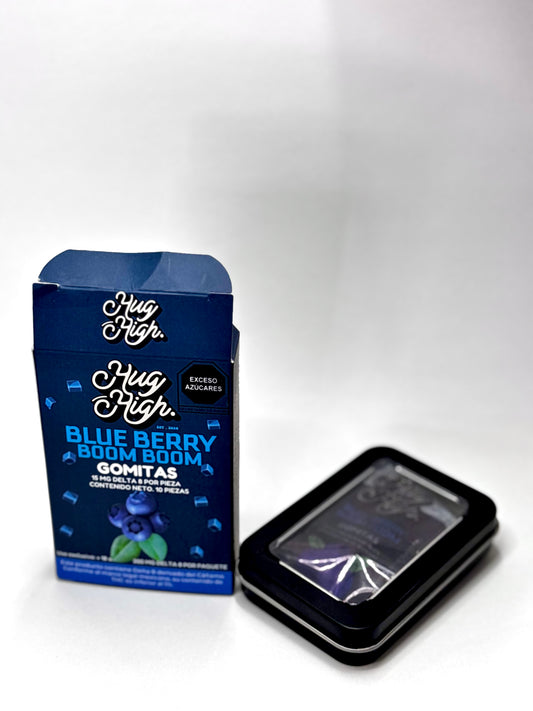 BLUE BERRY BOOM BOOM | GOMITAS CON DELTA-8 THC (15 MG C/U) | HUG HIGH