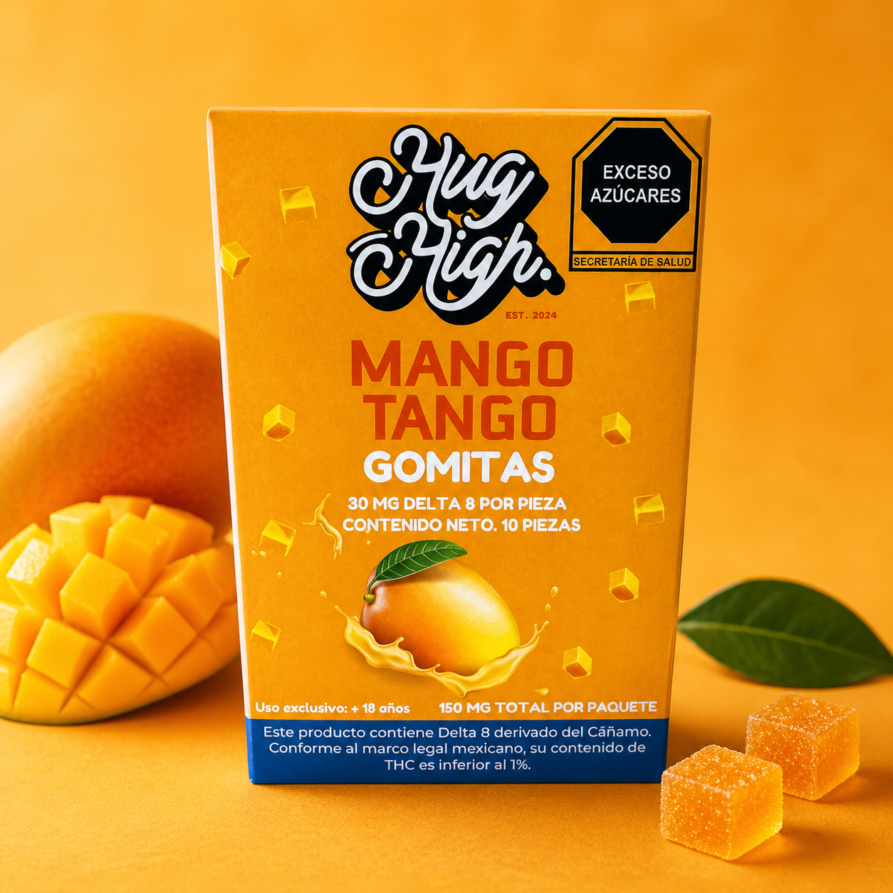 MANGO TANGO | GOMITAS CON 30 MG C/U | HUG HIGH