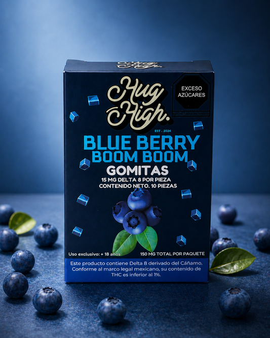 BLUEBERRY BOOM BOOM | 15mg D8 por pieza