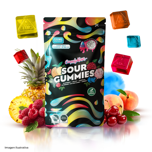 CandyKush - Sour Extreme Gummies