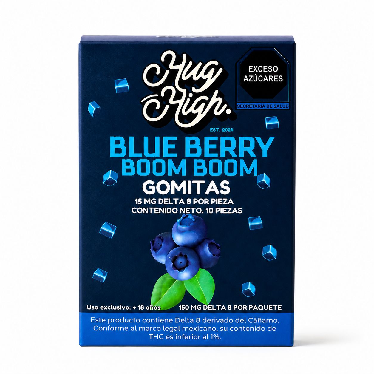BLUEBERRY BOOM BOOM | 15mg D8 por pieza