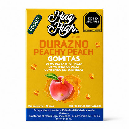 DURAZNO PEACHY PEACH | 50mg por pieza D8+HHC